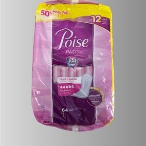 Poise #5 Extra Long 64 Count